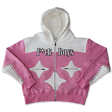 "F*ck Boys" Cropped Zip