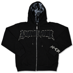 "Love Kills" Pearl Zip