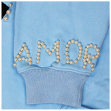 "Love Kills" Pearl Zip