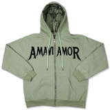 "Love Kills" Pearl Zip