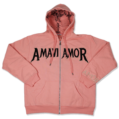 "Love Kills" Pearl Zip