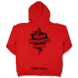 "Love Kills" Pearl Zip