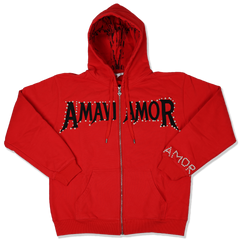 "Love Kills" Pearl Zip