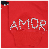 "Love Kills" Pearl Zip