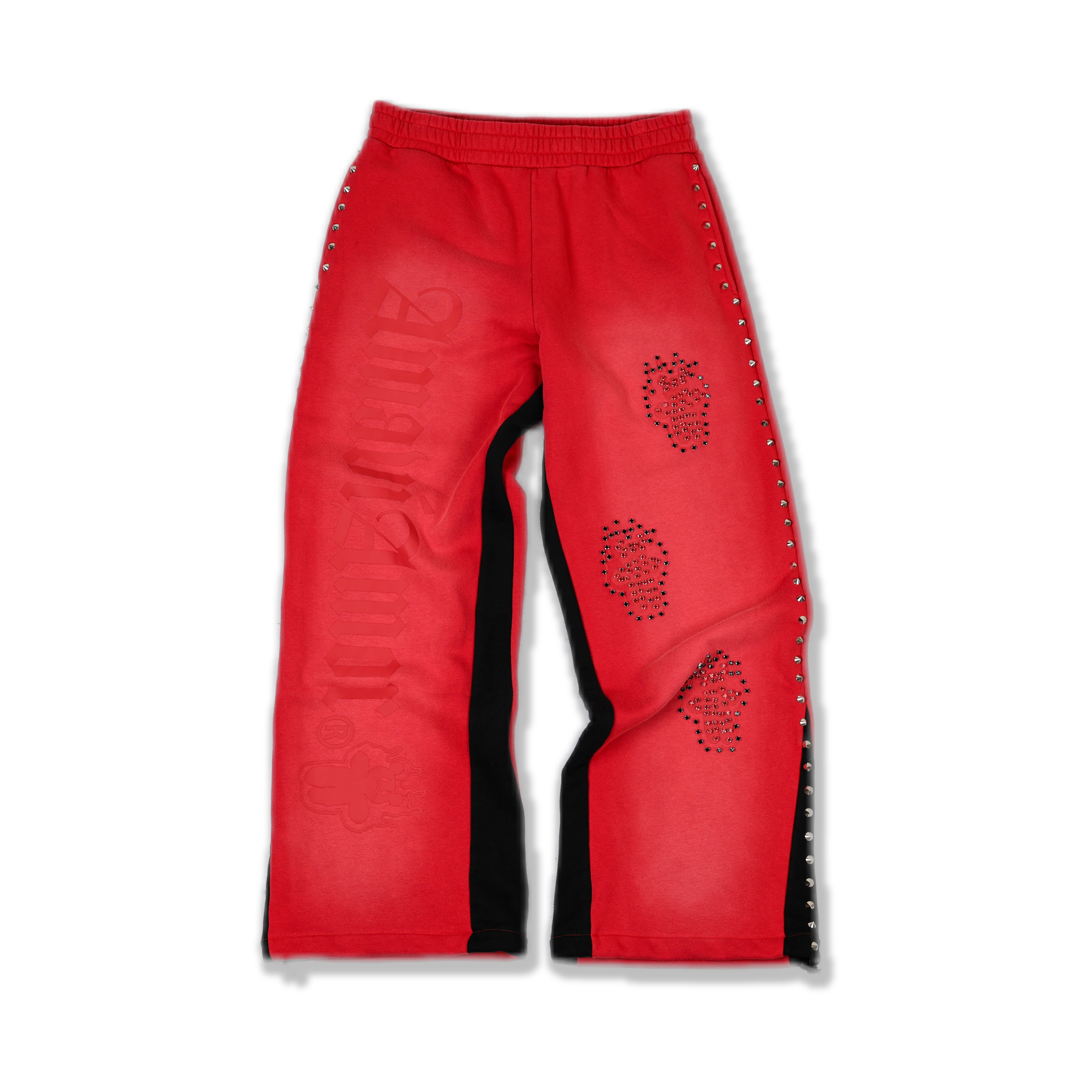 Rhinestone Bear Trio Studded Sweats