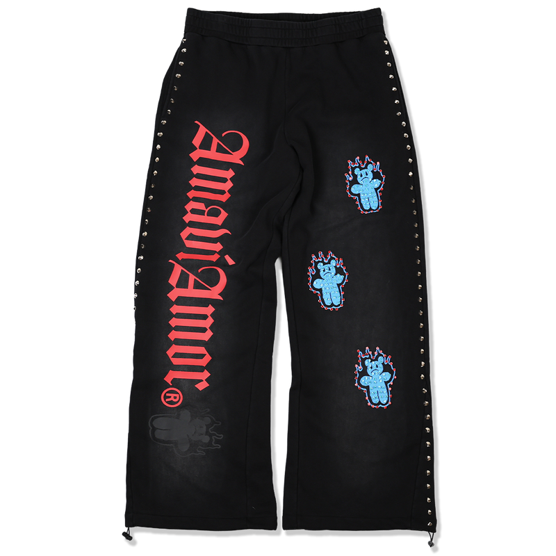 Gemstone Bear Trio Studded Sweats